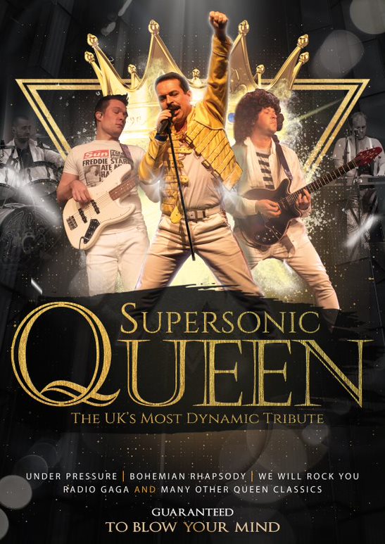 Supersonic Queen Poster